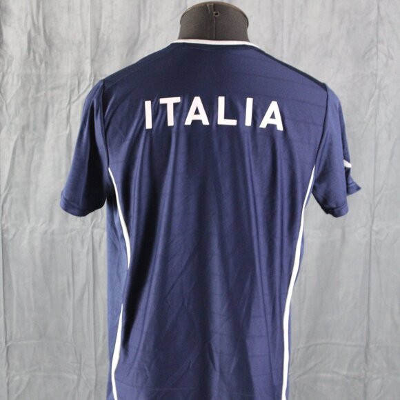 Team Italy Jersey (Retro) - 2012 Warm Up Jersey by Puma - Men's Large - Picture 7 of 9